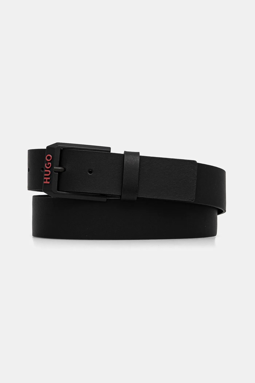 HUGO curea barbati, culoarea negru, 50542479