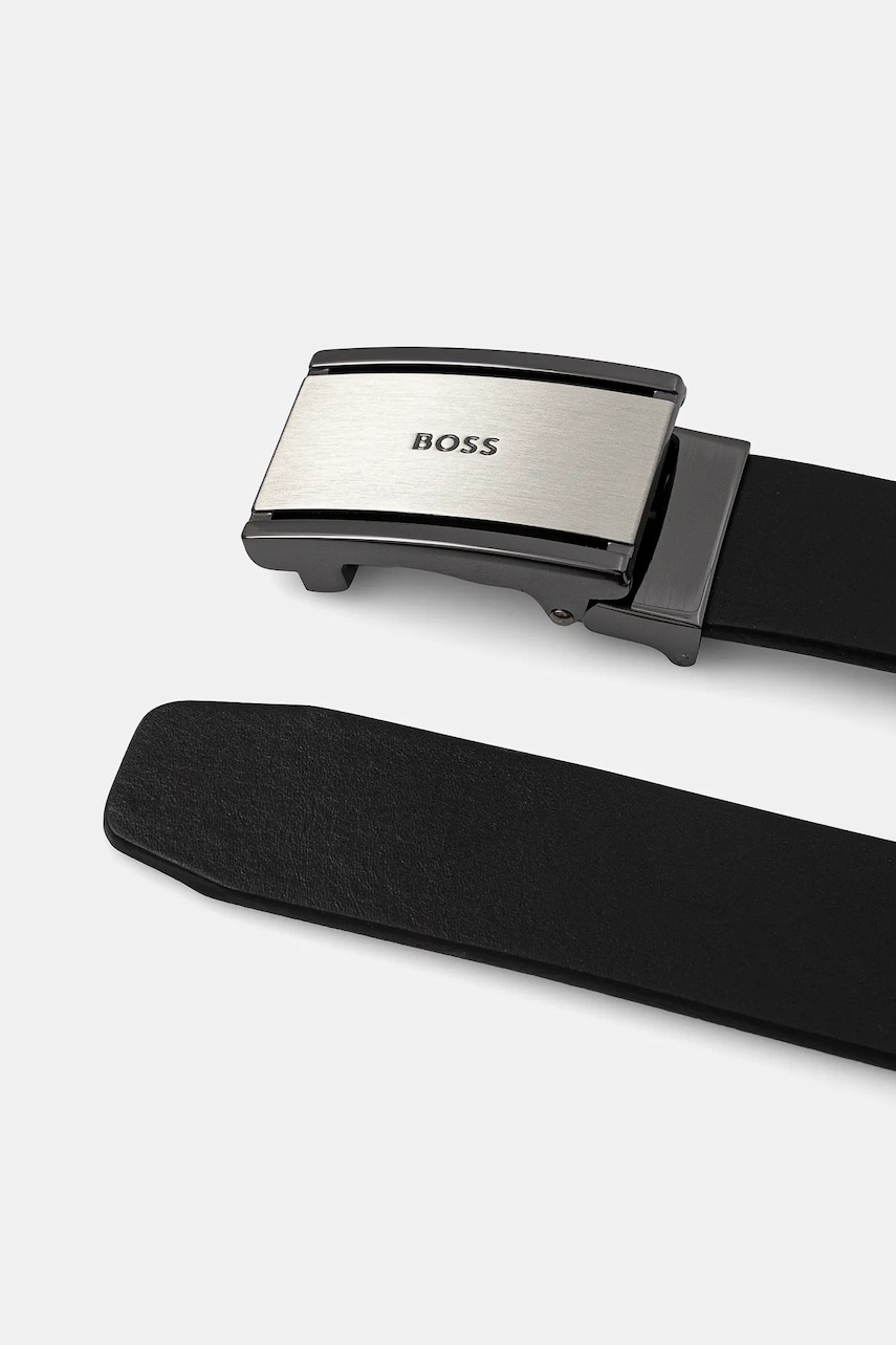 Ремень BOSS мужской цвет чёрный 50537450 Ремень BOSS мужской цвет чёрный 50537450