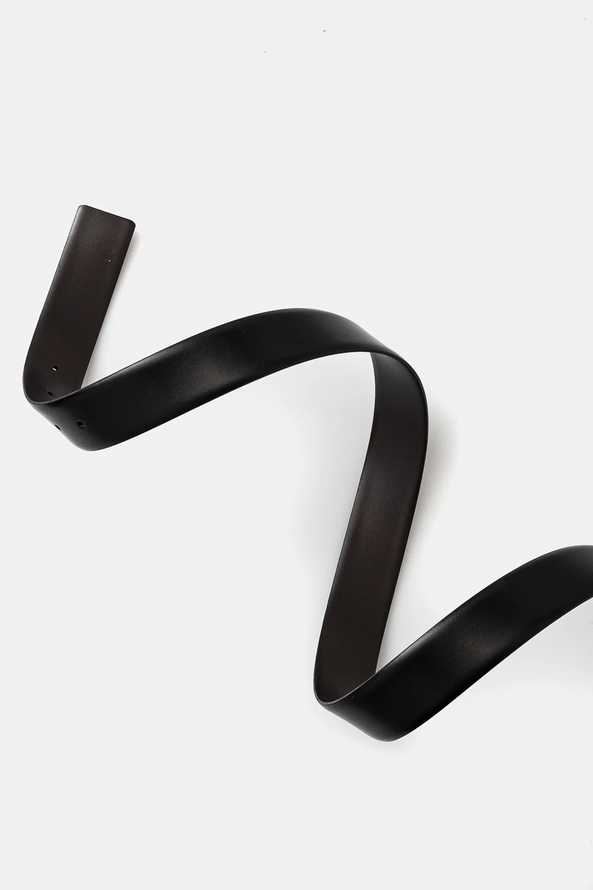 Αναστρέψιμη δερμάτινη ζώνη Calvin Klein χρώμα: μαύρο, K50K512836 φωτογραφία