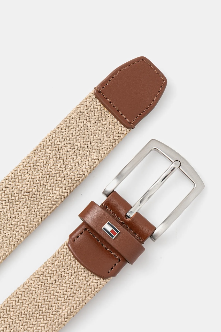 Ремень Tommy Hilfiger мужской цвет бежевый AM0AM13354 Ремень Tommy Hilfiger мужской цвет бежевый AM0AM13354