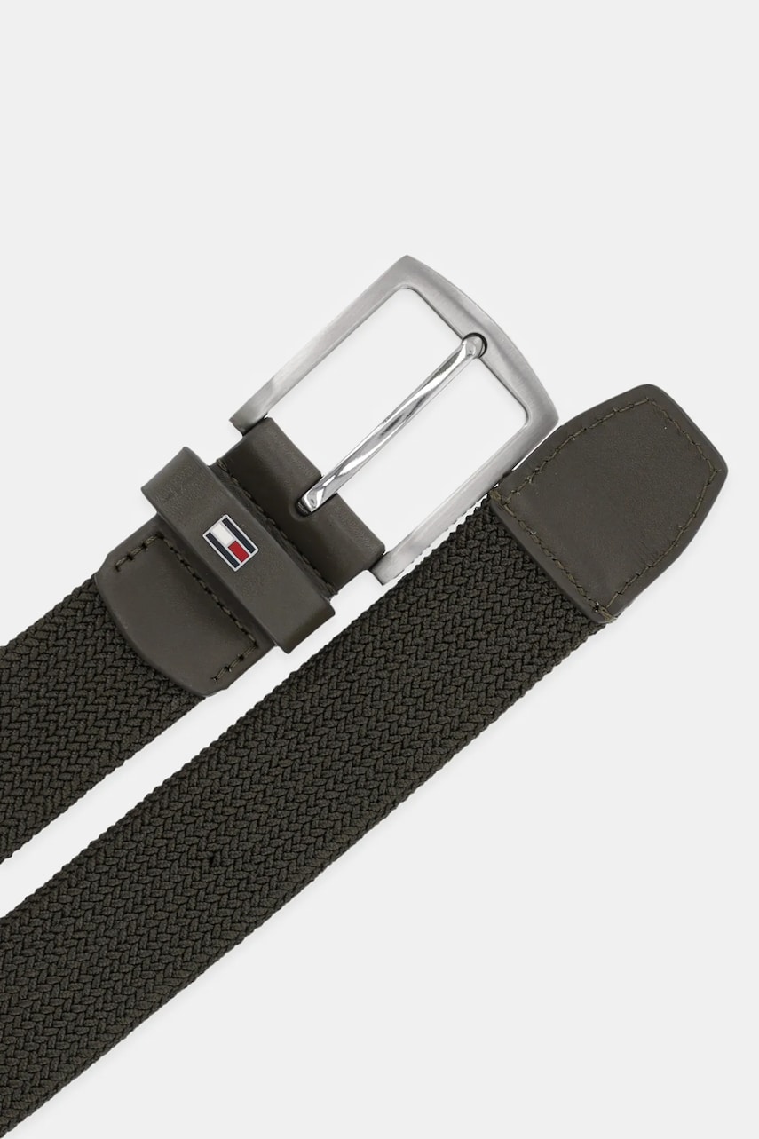 Ремень Tommy Hilfiger мужской цвет зелёный AM0AM13354 Ремень Tommy Hilfiger мужской цвет зелёный AM0AM13354