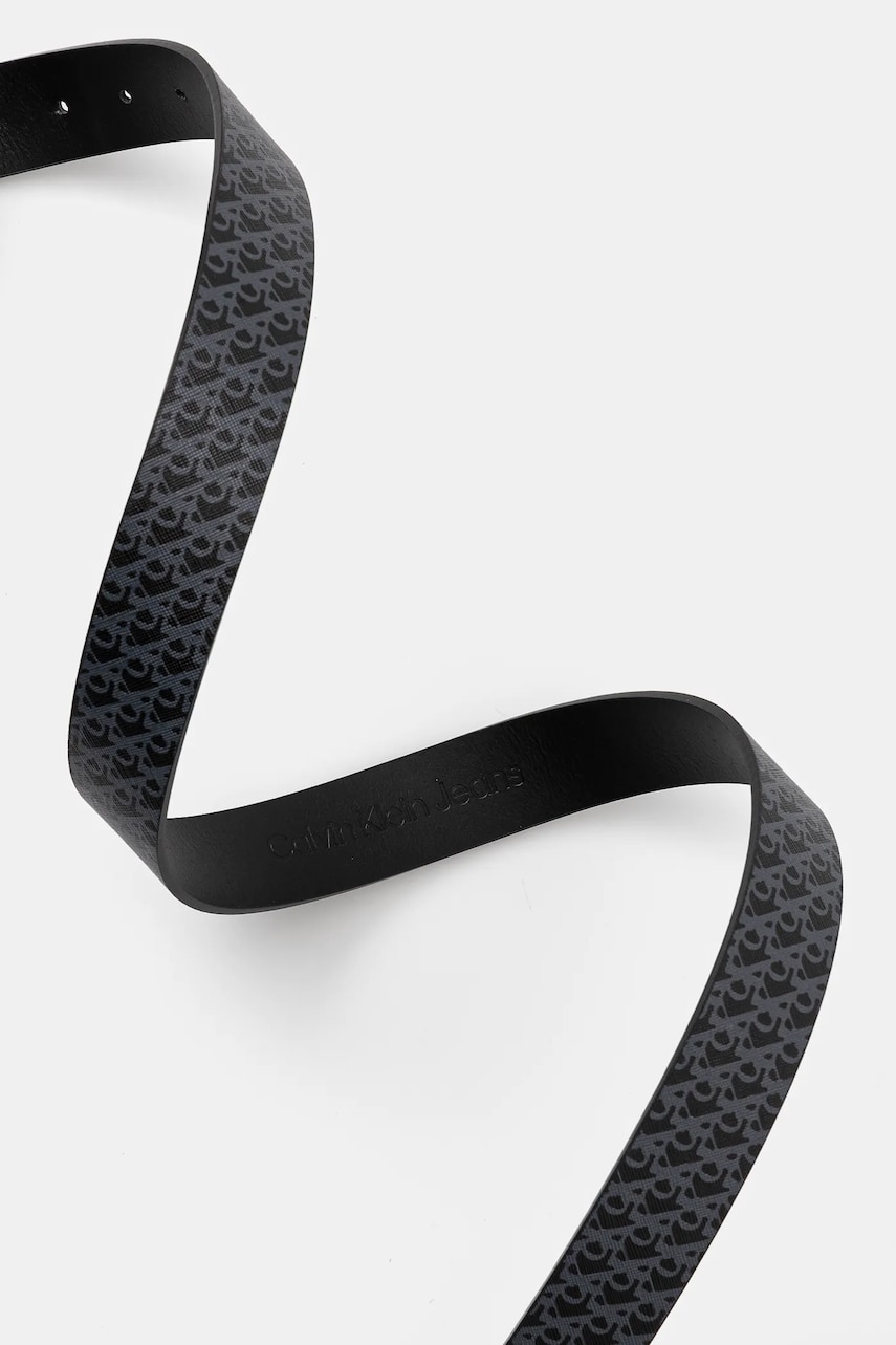Кожаный ремень Calvin Klein Jeans мужской цвет чёрный LV04G7030G Кожаный ремень Calvin Klein Jeans мужской цвет чёрный LV04G7030G