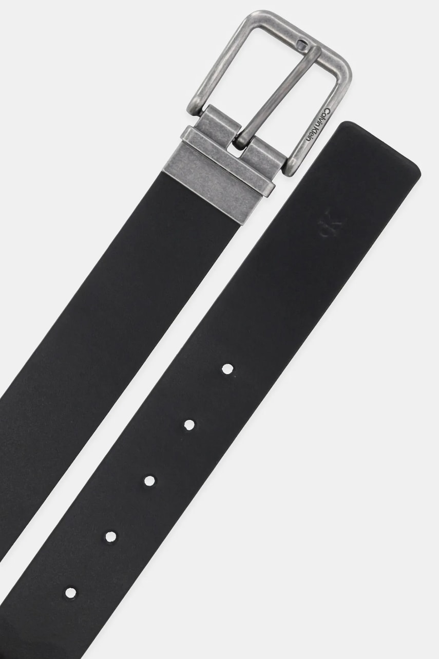 Двусторонний ремень Calvin Klein Jeans мужской цвет чёрный LV04G7029G Двусторонний ремень Calvin Klein Jeans мужской цвет чёрный LV04G7029G
