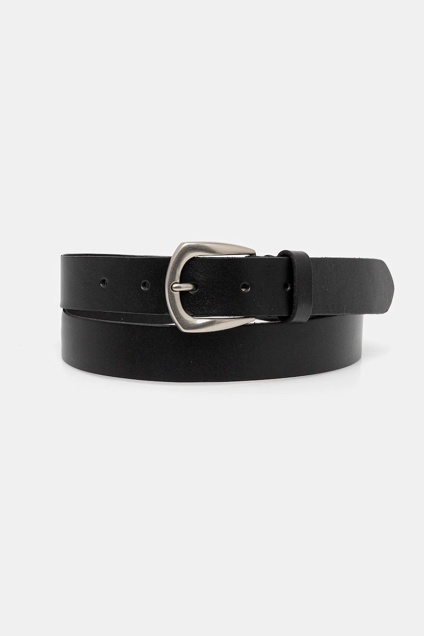 AllSaints curea de piele culoarea negru, 29AS400365
