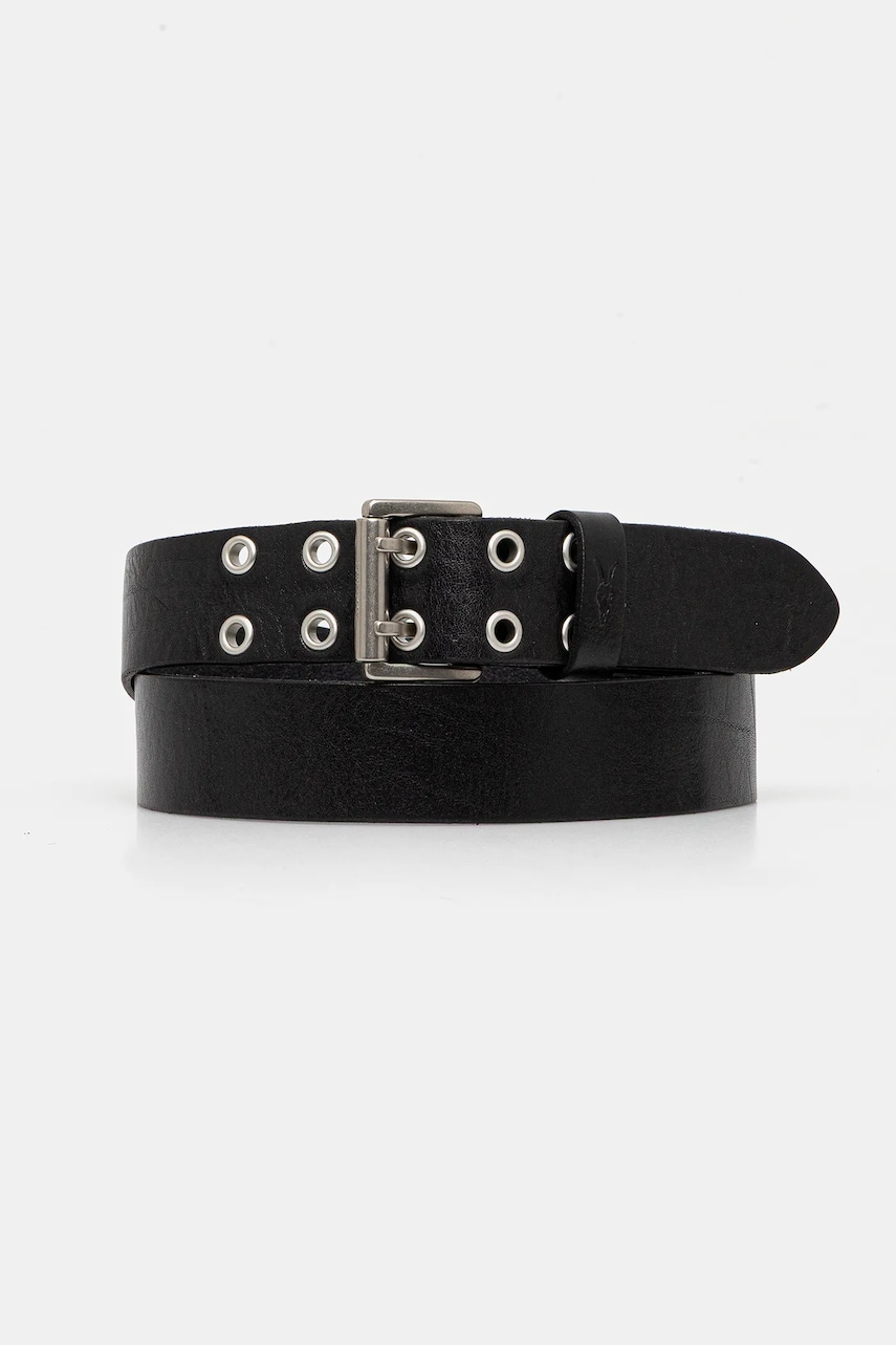 AllSaints curea de piele culoarea negru, 29AS400367