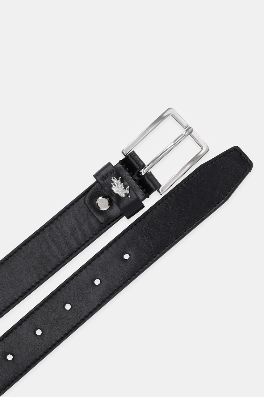 Кожаный ремень U.S. Polo Assn. Dallas мужской цвет чёрный WEUDX2638MAJ Кожаный ремень U.S. Polo Assn. Dallas мужской цвет чёрный WEUDX2638MAJ