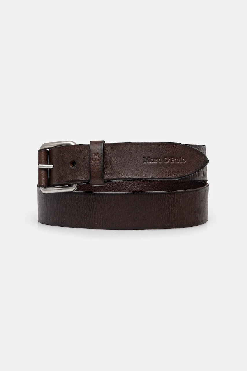 Marc O'Polo curea de piele barbati, culoarea maro, 50227749502103 Marc O'Polo curea de piele barbati, culoarea maro, 50227749502103