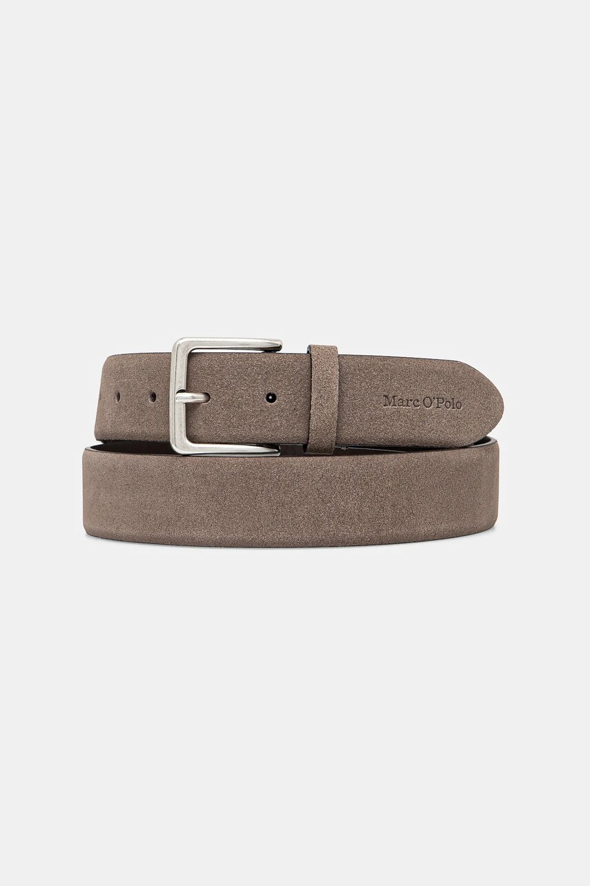 Marc O\'Polo curea din piele intoarsa barbati, culoarea bej, 50227749507301