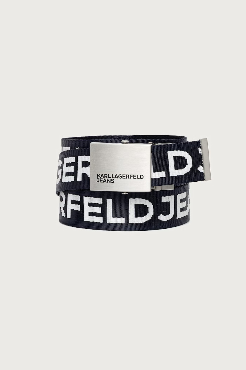 Karl Lagerfeld Jeans obojstranný opasok
