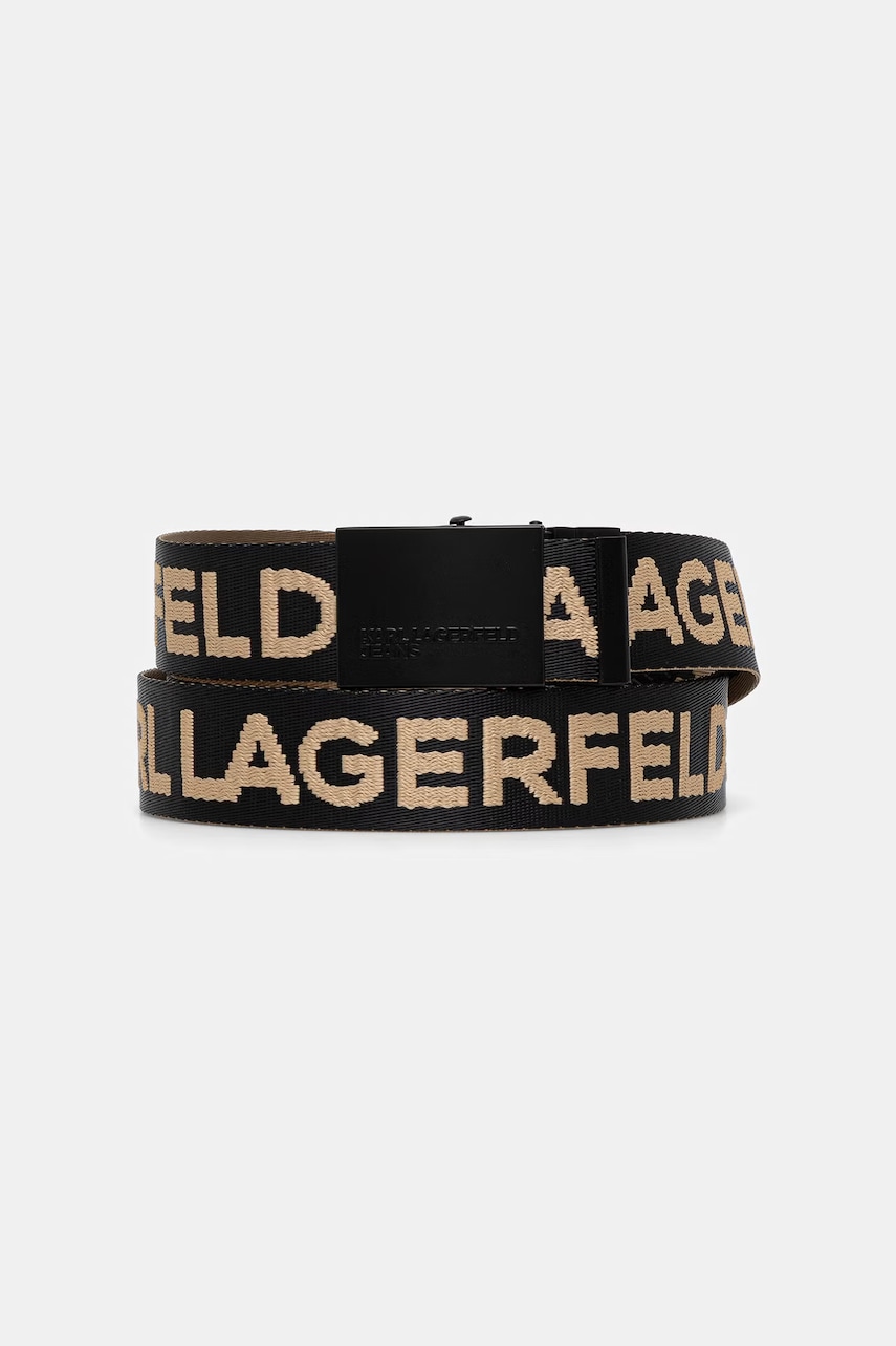 Karl Lagerfeld Jeans obojstranný opasok