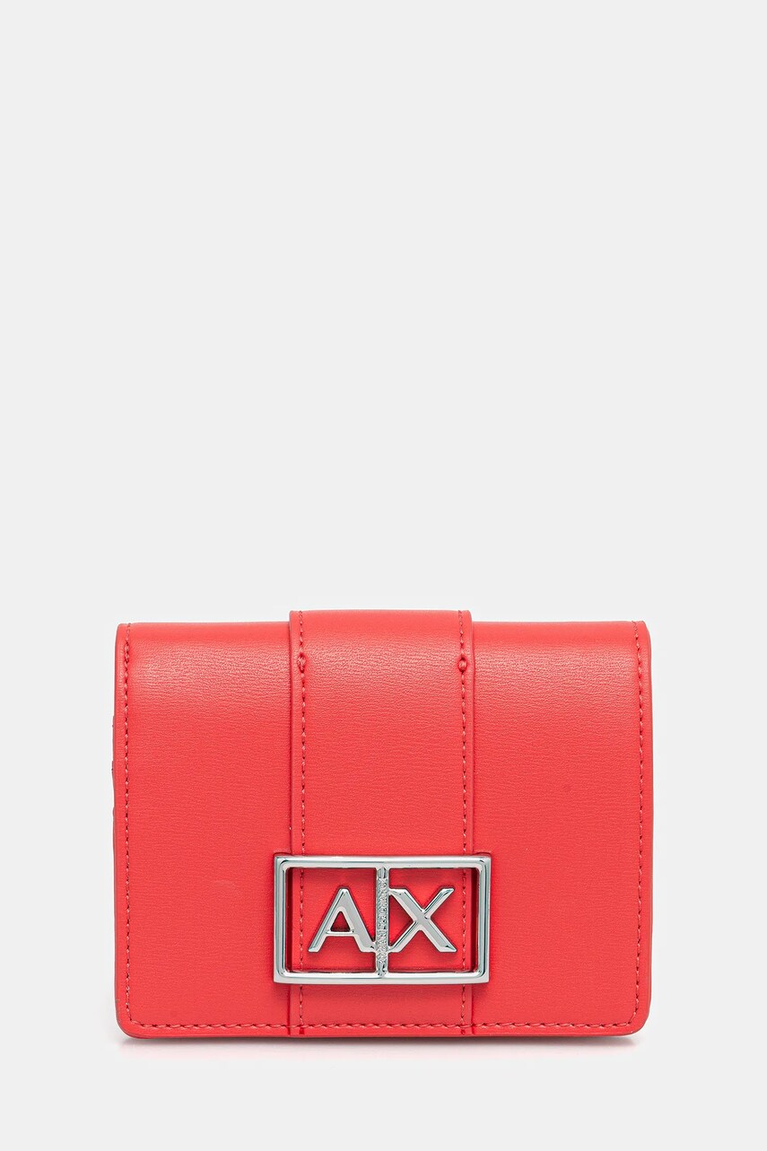 Armani Exchange portofel femei, culoarea rosu, XW000360 AF12039