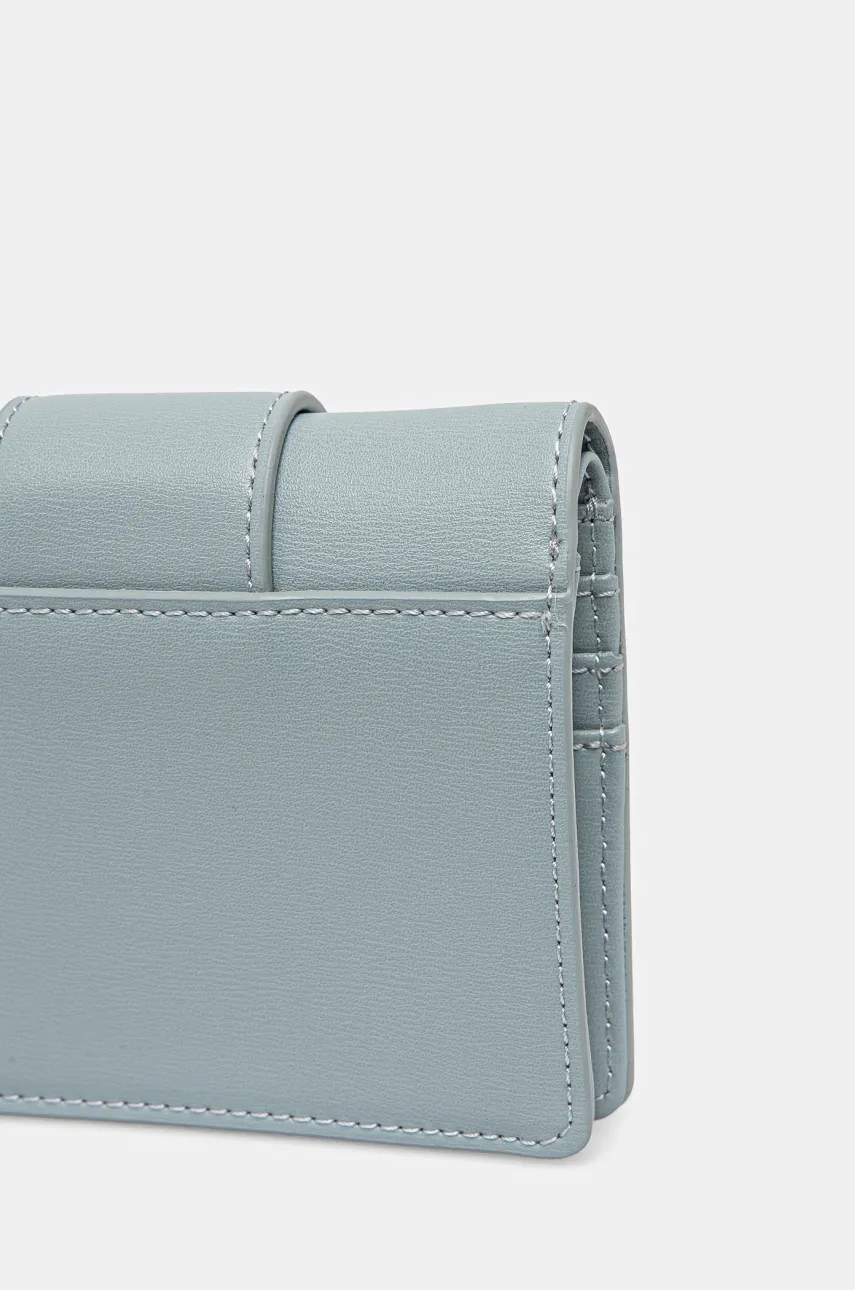Кошелек Armani Exchange женский цвет бирюзовый XW000360 AF12039 Кошелек Armani Exchange женский цвет бирюзовый XW000360 AF12039