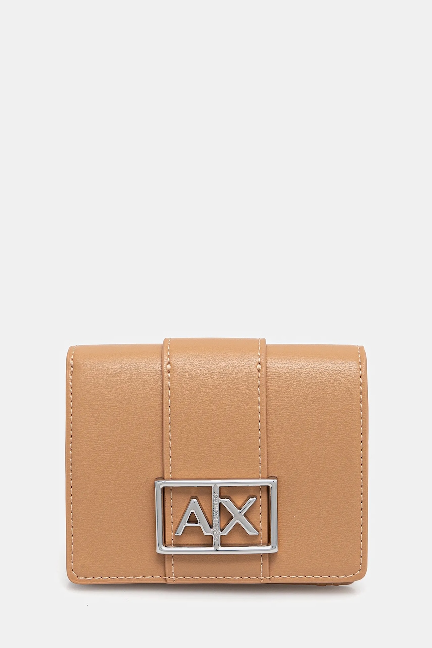 Armani Exchange portofel femei, culoarea galben, XW000360 AF12039