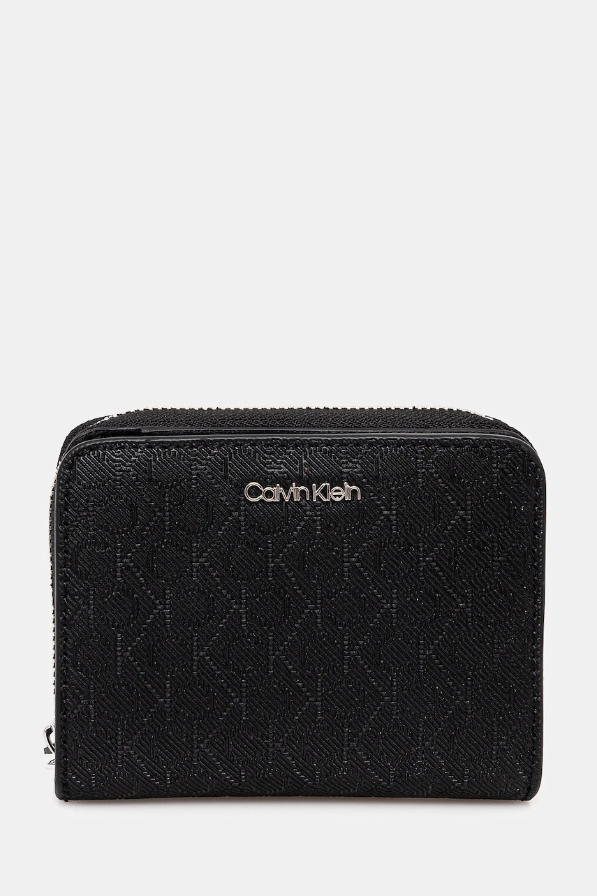 Levně Peněženka Calvin Klein černá barva, K60K612825