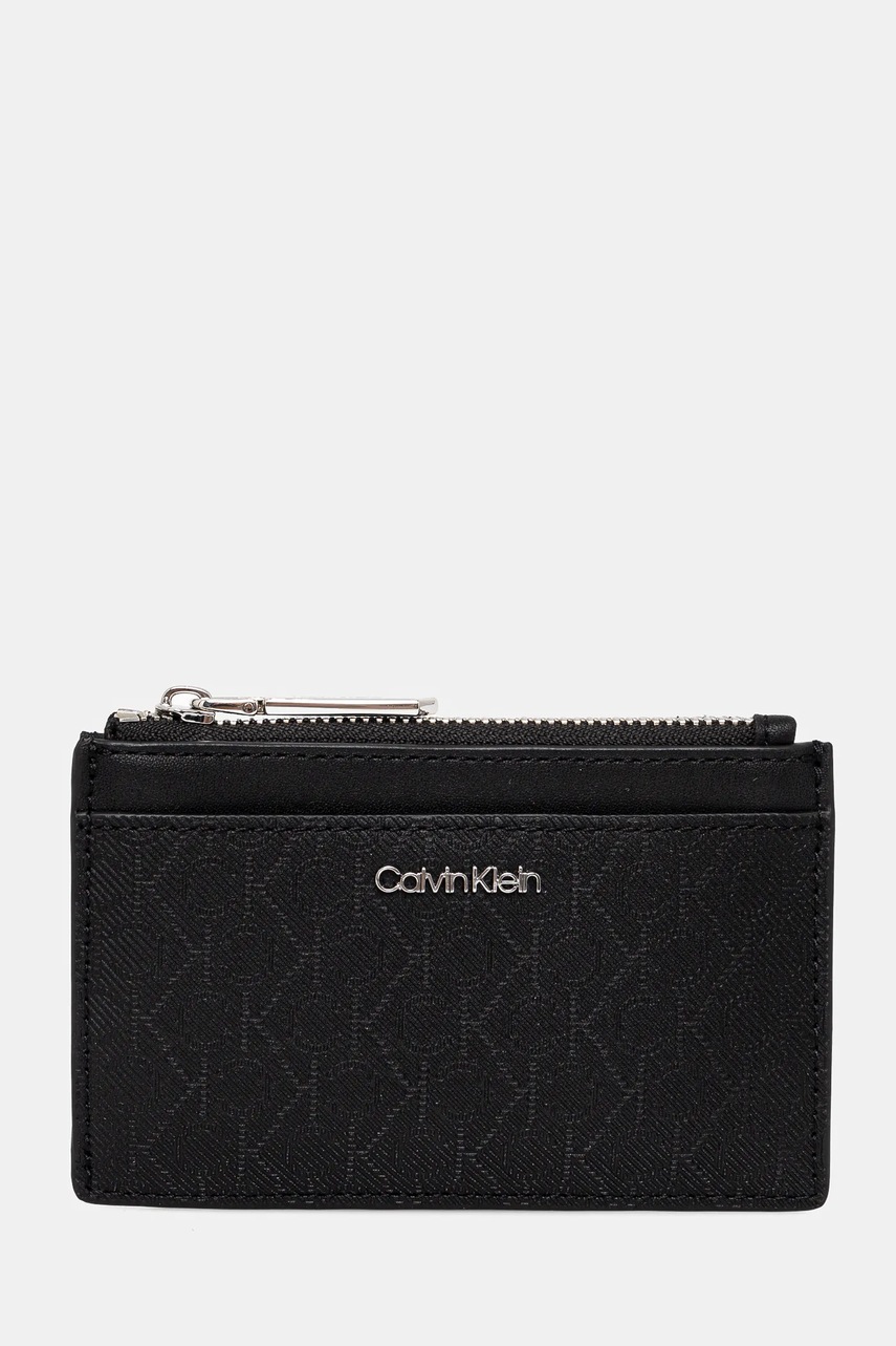 

Портмоне Calvin Klein дамски в черно K60K612827, Черен