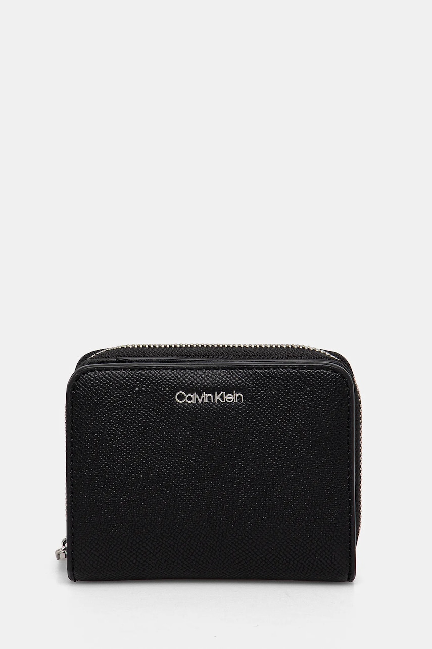 Levně Peněženka Calvin Klein černá barva, K60K612831