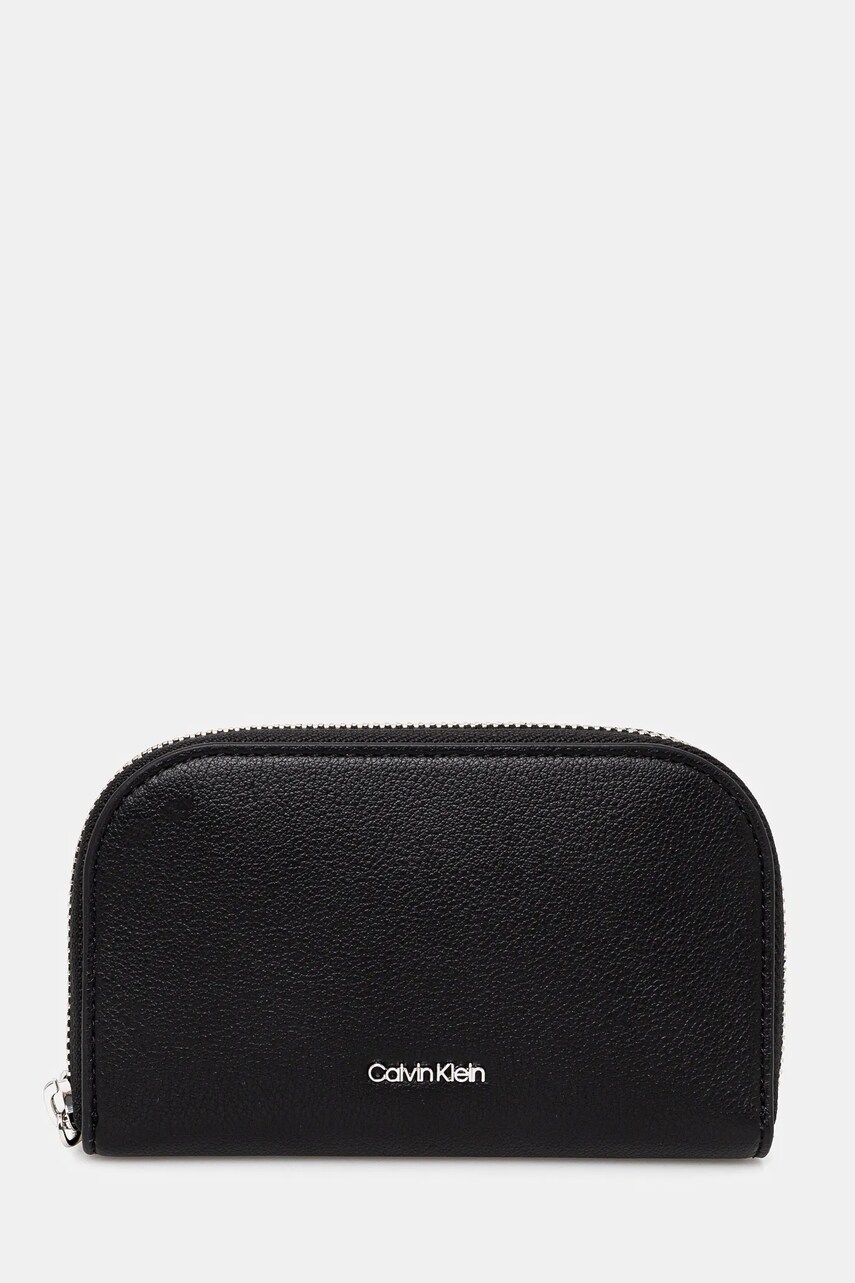 Levně Peněženka Calvin Klein černá barva, K60K612842
