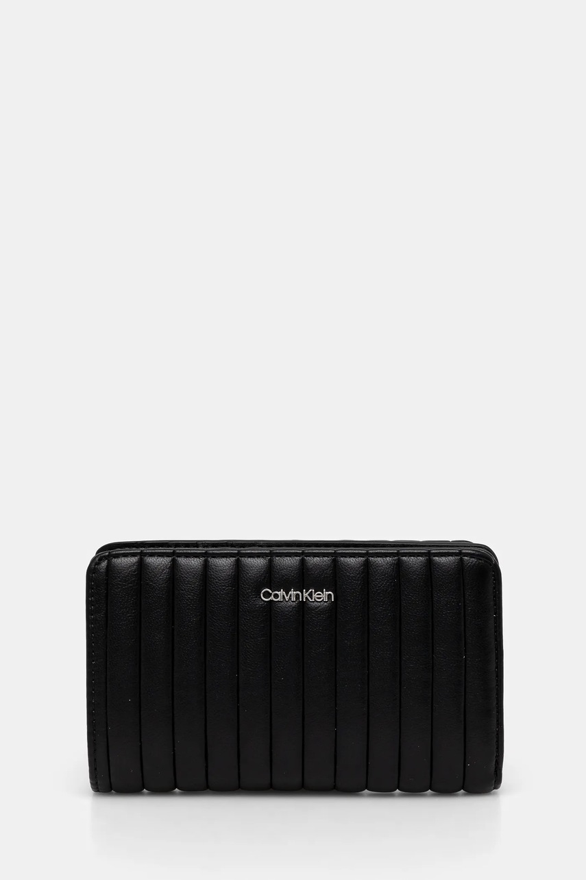 

Портмоне Calvin Klein дамски в черно K60K613063, Черен