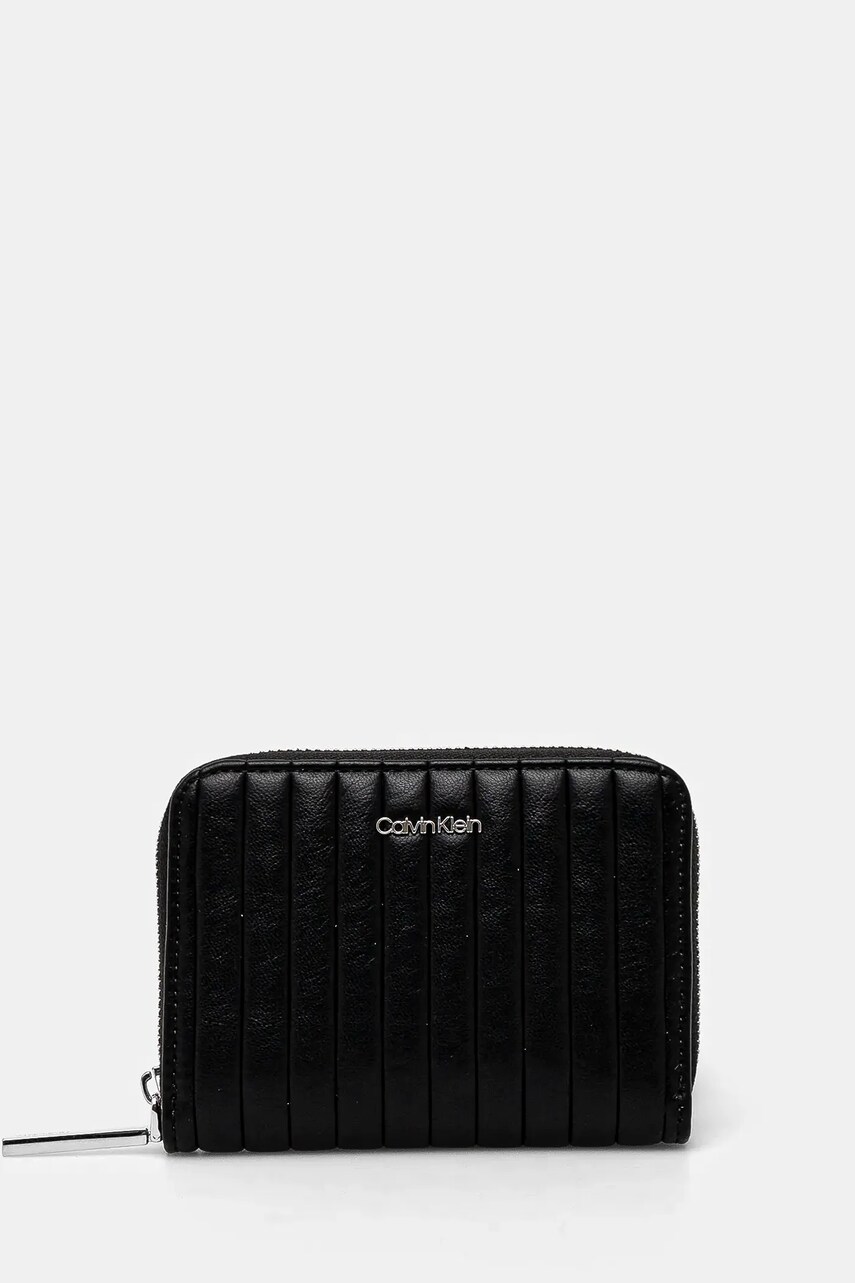Levně Peněženka Calvin Klein černá barva, K60K613064
