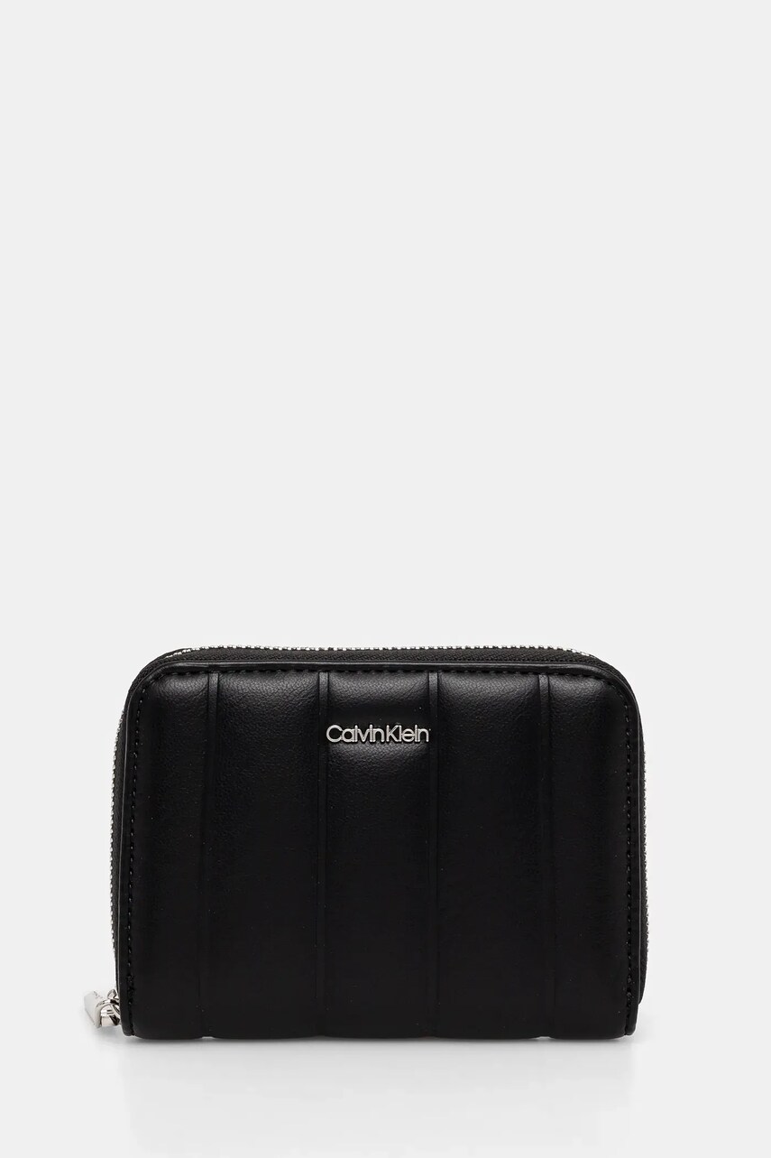 Levně Peněženka Calvin Klein černá barva, K60K613066