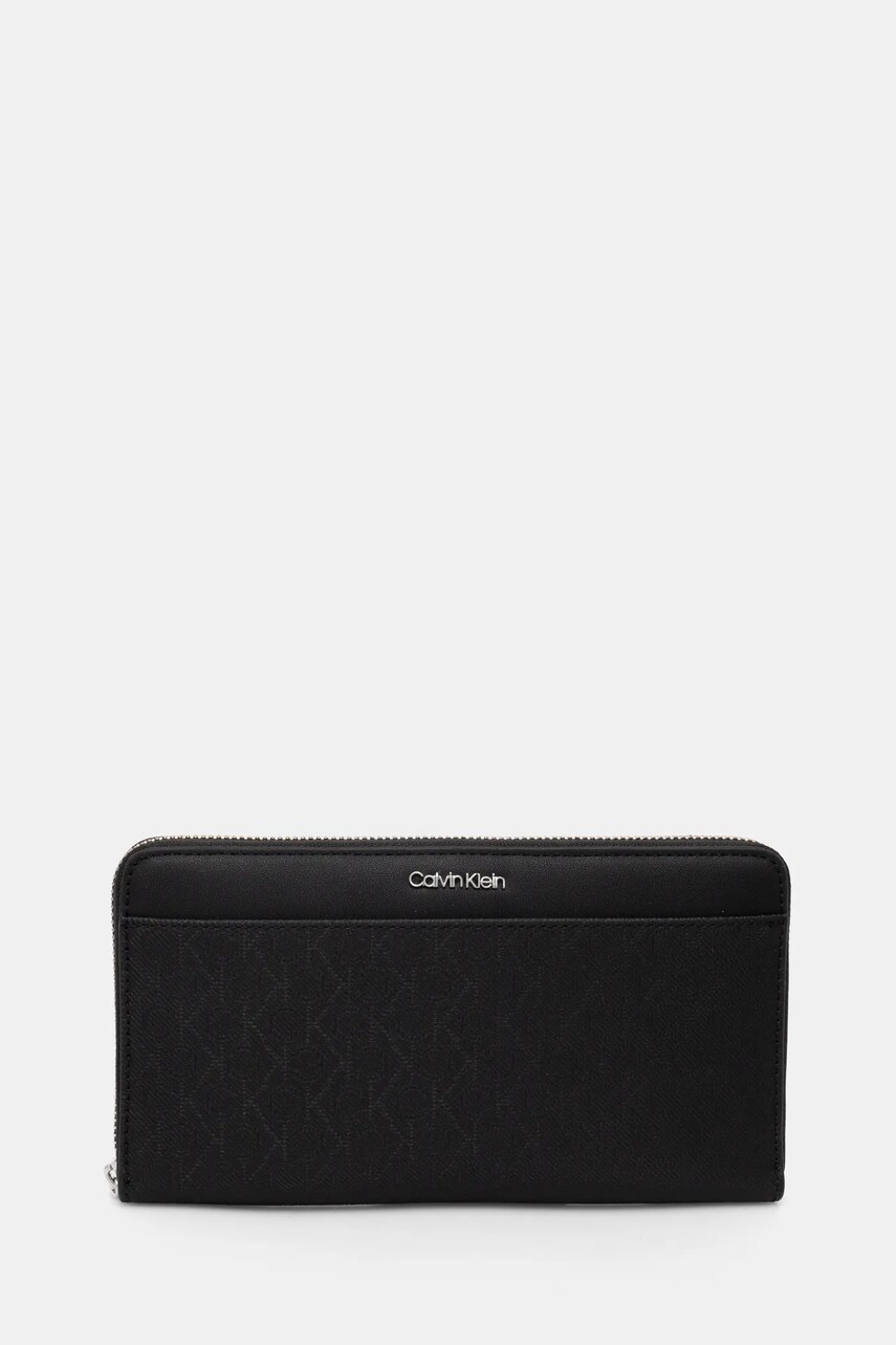 Levně Peněženka Calvin Klein černá barva, K60K613072