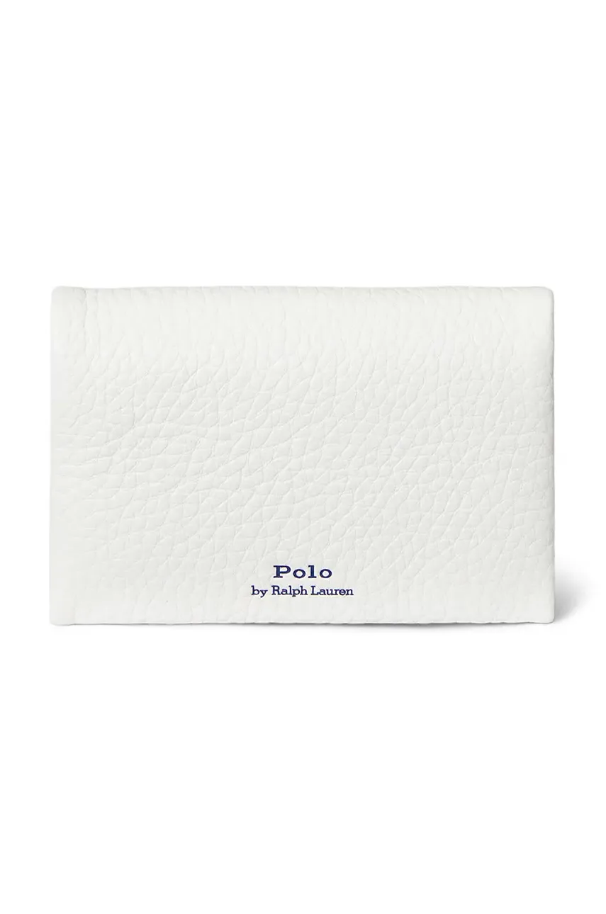 Кожаный кошелек Polo Ralph Lauren женский цвет белый 427949873 Кожаный кошелек Polo Ralph Lauren женский цвет белый 427949873
