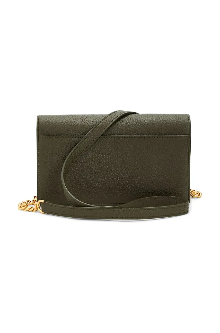 Кожаный кошелек Polo Ralph Lauren женский цвет зелёный 427960603 Кожаный кошелек Polo Ralph Lauren женский цвет зелёный 427960603