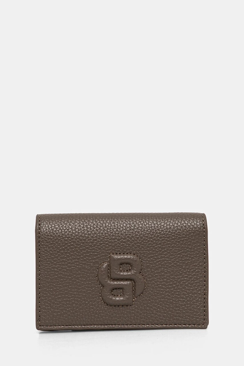 BOSS portofel femei, culoarea bej, 50536339