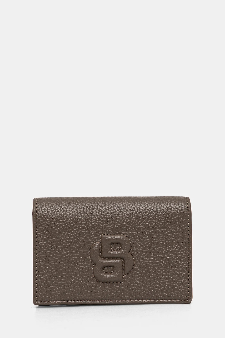 BOSS portofel femei, culoarea bej, 50536339