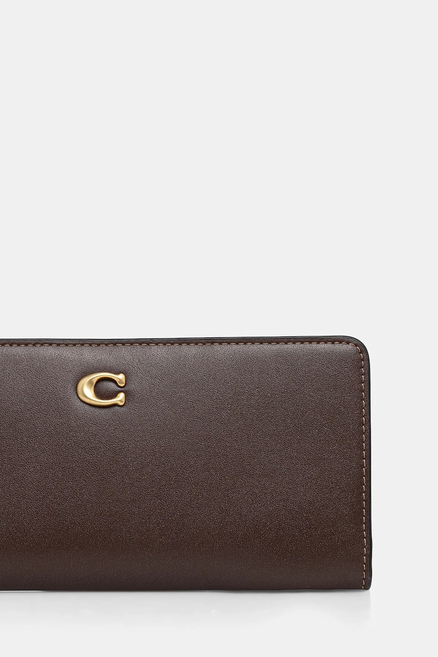 Кошелек Coach цвет бежевый CZ096 Кошелек Coach цвет бежевый CZ096