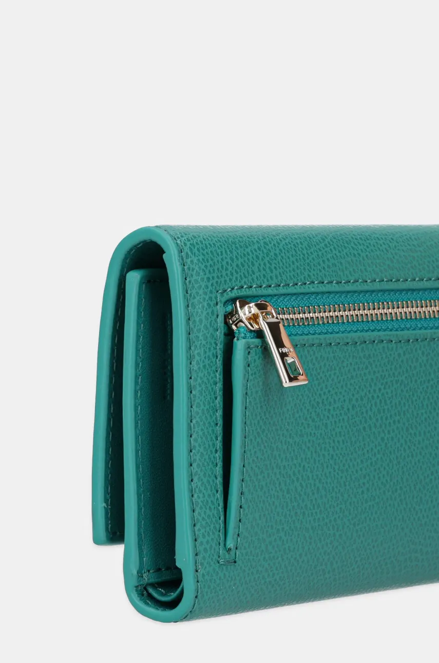 Кожаный кошелек Furla женский цвет зелёный WP00225 ARE000 D7D00 Кожаный кошелек Furla женский цвет зелёный WP00225 ARE000 D7D00