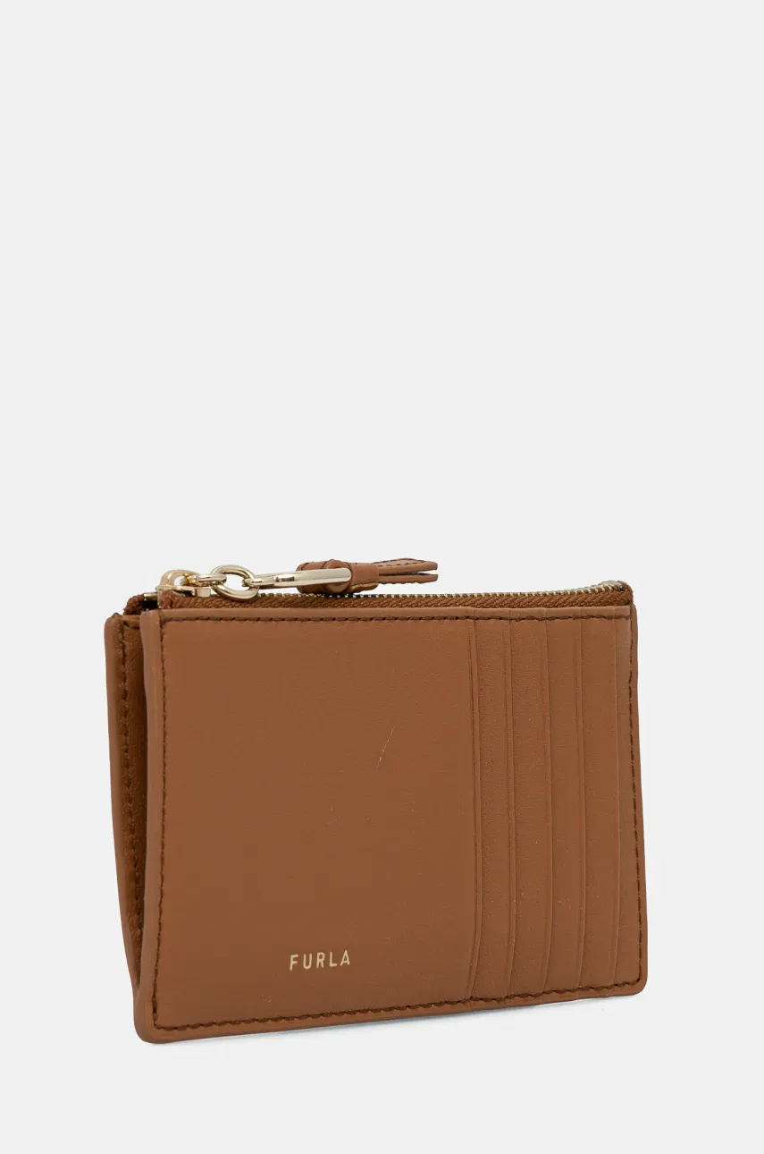 Кожаный кошелек Furla женский цвет коричневый WP00449 BX2045 RY000 Кожаный кошелек Furla женский цвет коричневый WP00449 BX2045 RY000