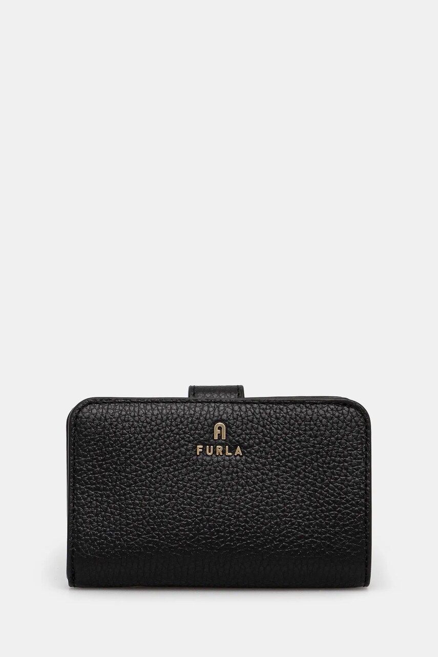 Furla portofel de piele femei, culoarea negru, WP00314 HSF000 O6000