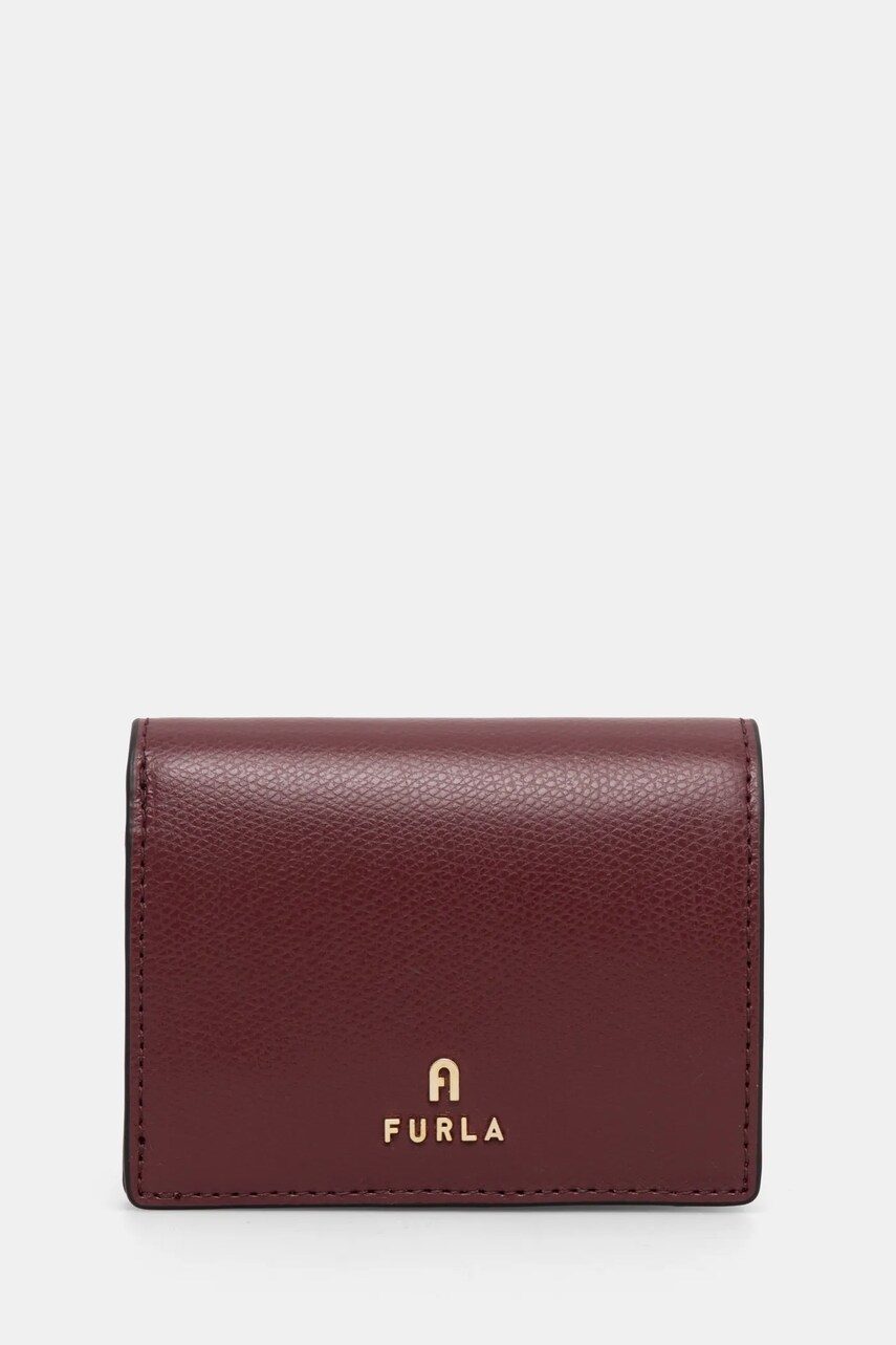 Furla portofel de piele femei, culoarea bordo, WP00304 ARE000 3574S