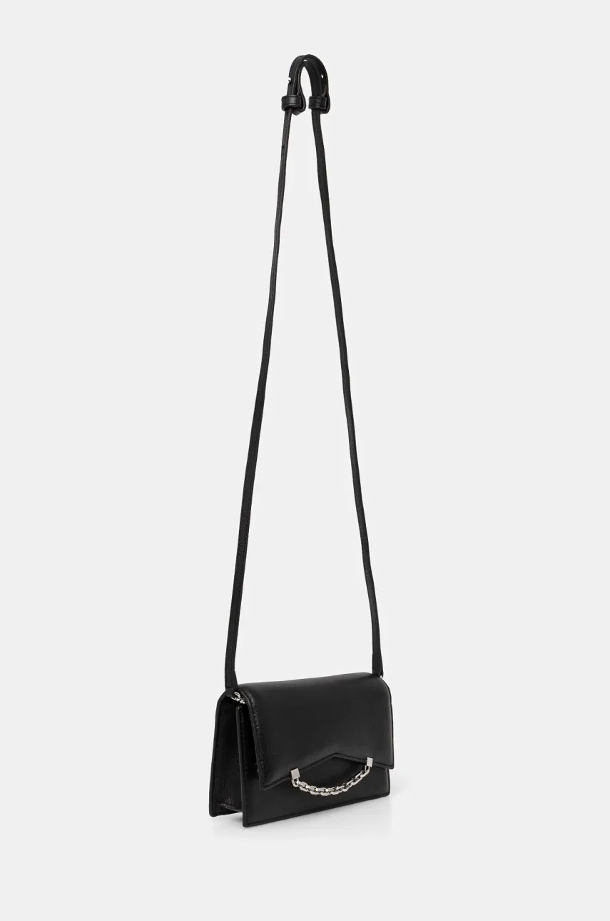 Кожаная сумочка Karl Lagerfeld цвет чёрный A1W32037 Кожаная сумочка Karl Lagerfeld цвет чёрный A1W32037