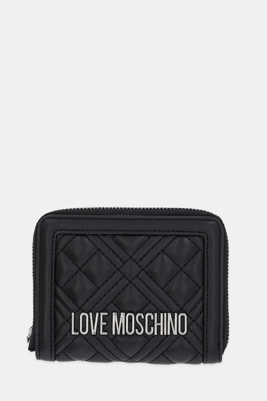 Love Moschino portofel femei, culoarea negru, JC5710PP1