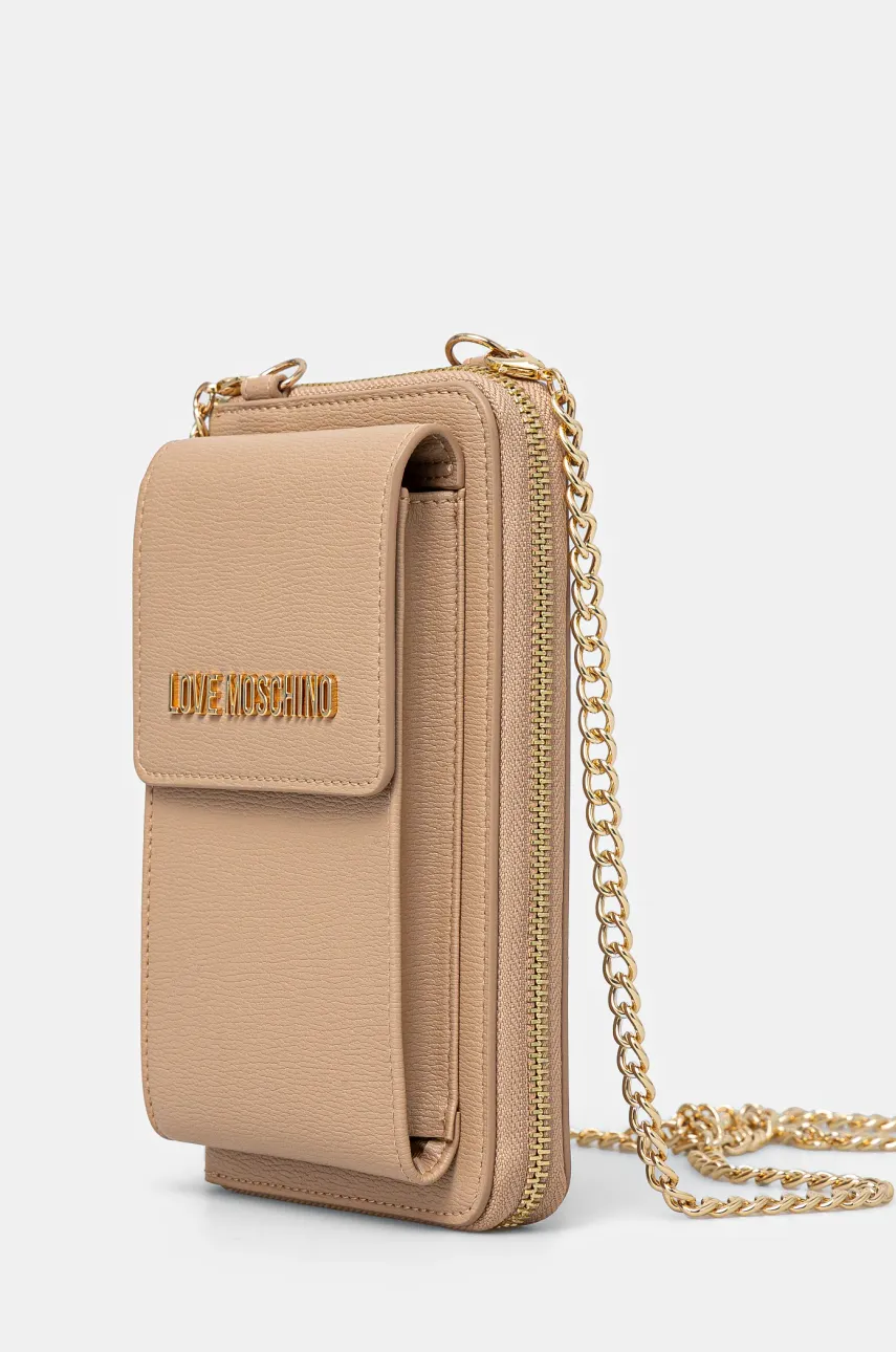 Кошелек Love Moschino женский цвет оранжевый JC5701PP1 Кошелек Love Moschino женский цвет оранжевый JC5701PP1