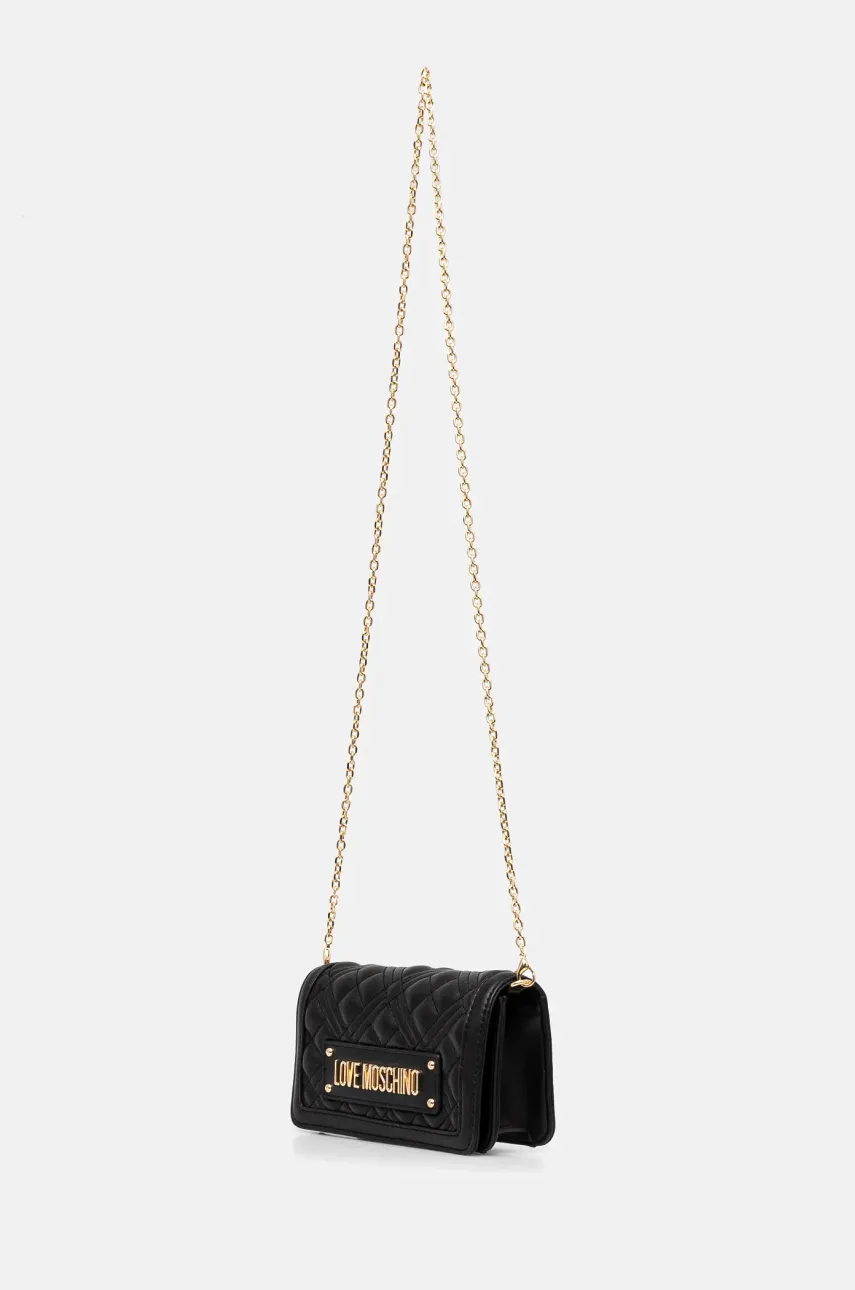 Клатч Love Moschino цвет чёрный JC5681PP1 Клатч Love Moschino цвет чёрный JC5681PP1