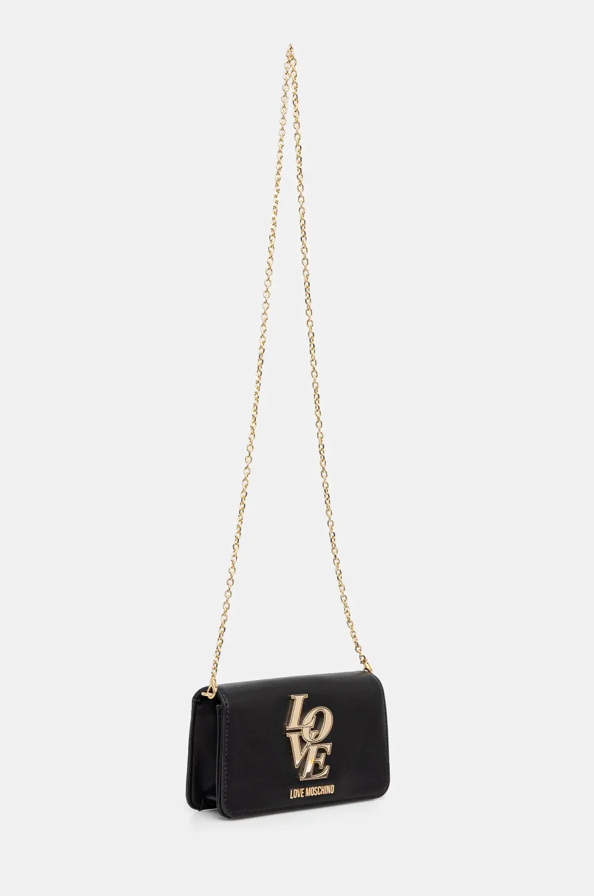 Клатч Love Moschino цвет чёрный JC5663PP1 Клатч Love Moschino цвет чёрный JC5663PP1