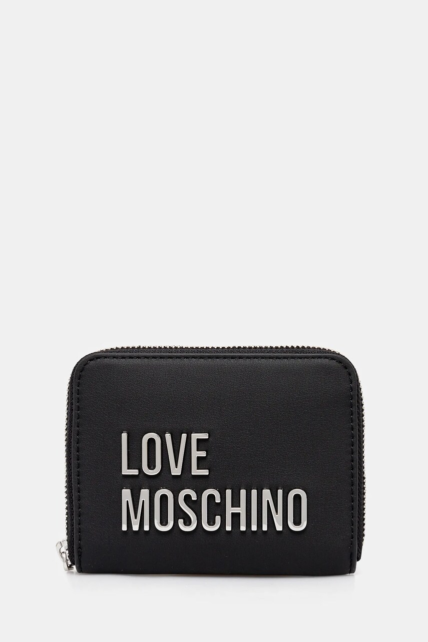 

Портмоне Love Moschino дамски в черно JC5613PP1, Черен