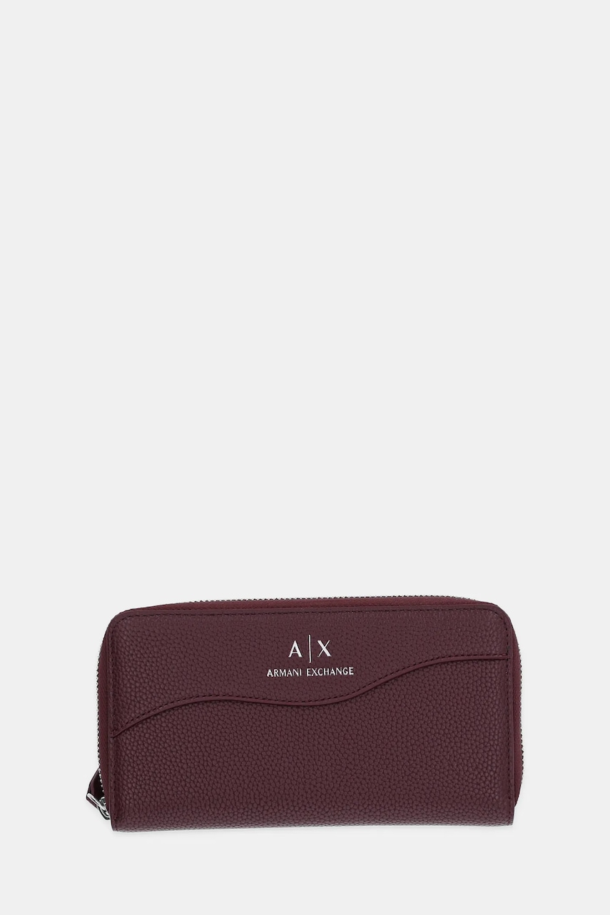 Armani Exchange portofel culoarea maro, 948068 CC783