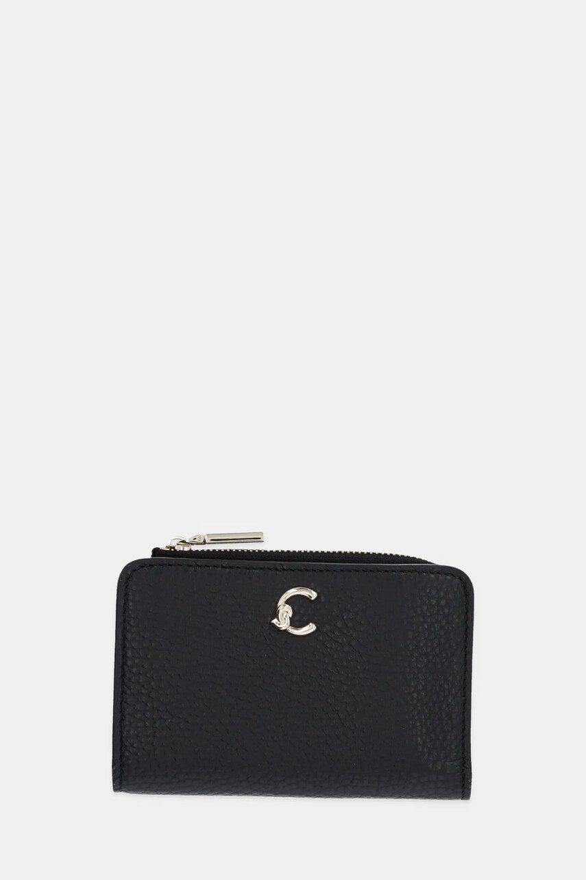 Coccinelle portofel de piele femei, culoarea negru, E2 SSL 11 D1 01