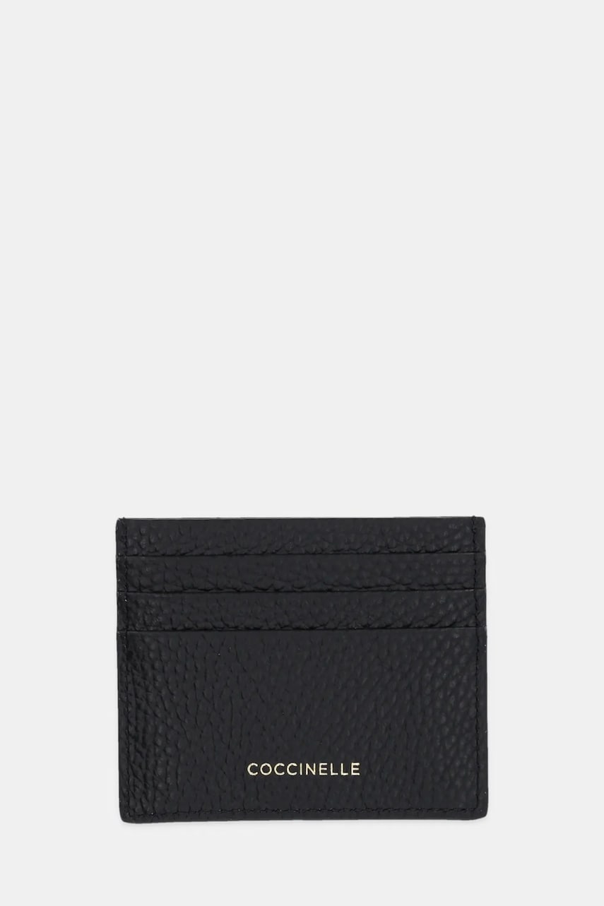 Coccinelle carcasa din piele culoarea negru, E2 SSL 12 01 Coccinelle carcasa din piele culoarea negru, E2 SSL 12 01