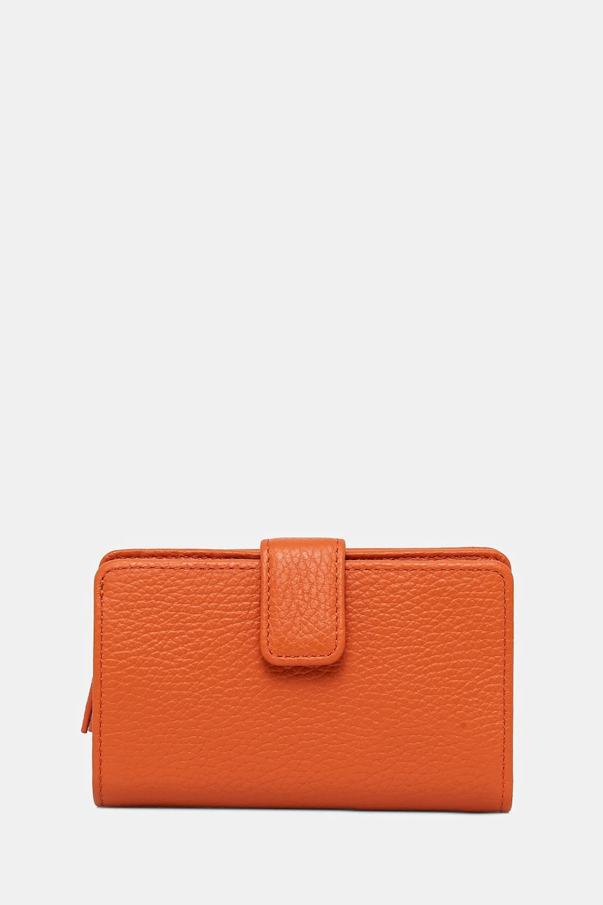 Gianni Chiarini portofel de piele 0 femei, culoarea portocaliu, PF WBW13757 GRN Gianni Chiarini portofel de piele 0 femei, culoarea portocaliu, PF WBW13757 GRN