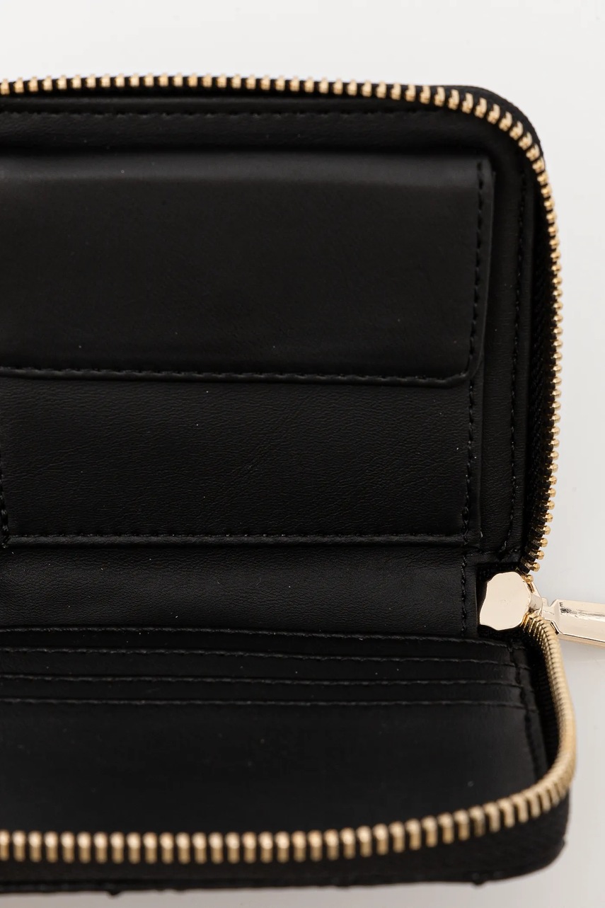 Πορτοφόλι Guess ANNING χρώμα: μαύρο, SWQG95 08137 φωτογραφία