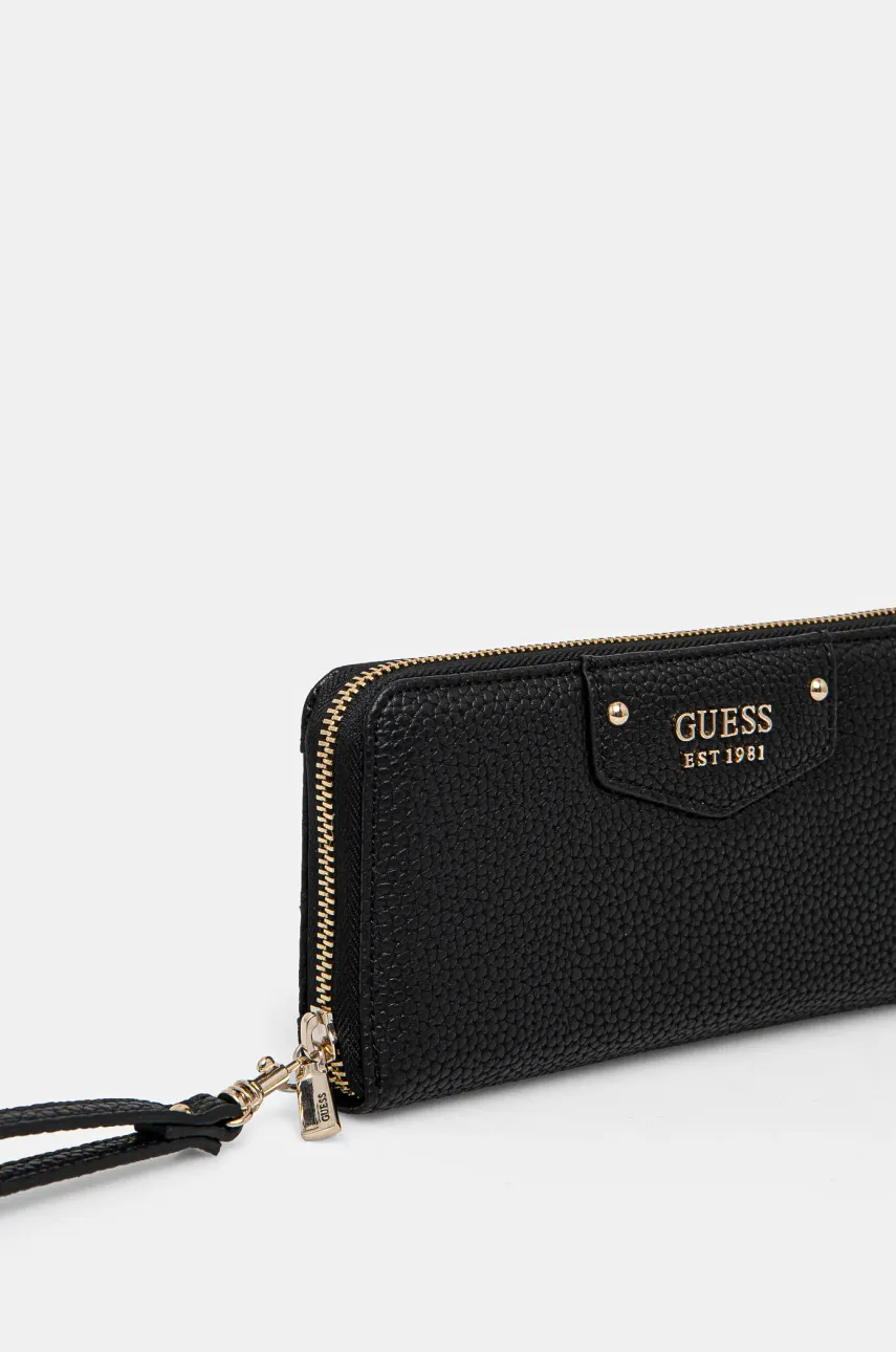 Кошелек Guess ECO BRENTON женский цвет чёрный SWVG83 90146 Кошелек Guess ECO BRENTON женский цвет чёрный SWVG83 90146