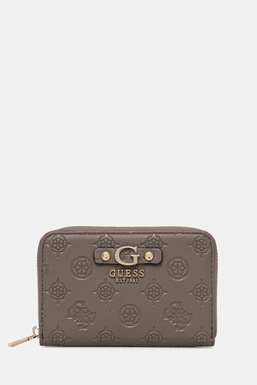 Levně Peněženka Guess GERTY hnědá barva, SWPD95 29140