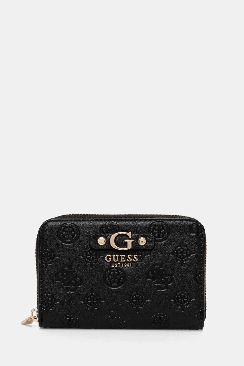 Levně Peněženka Guess GERTY černá barva, SWPD95 29140