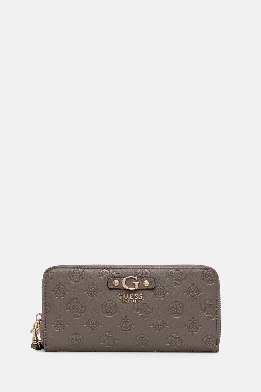 Levně Peněženka Guess GERTY hnědá barva, SWPD95 29146