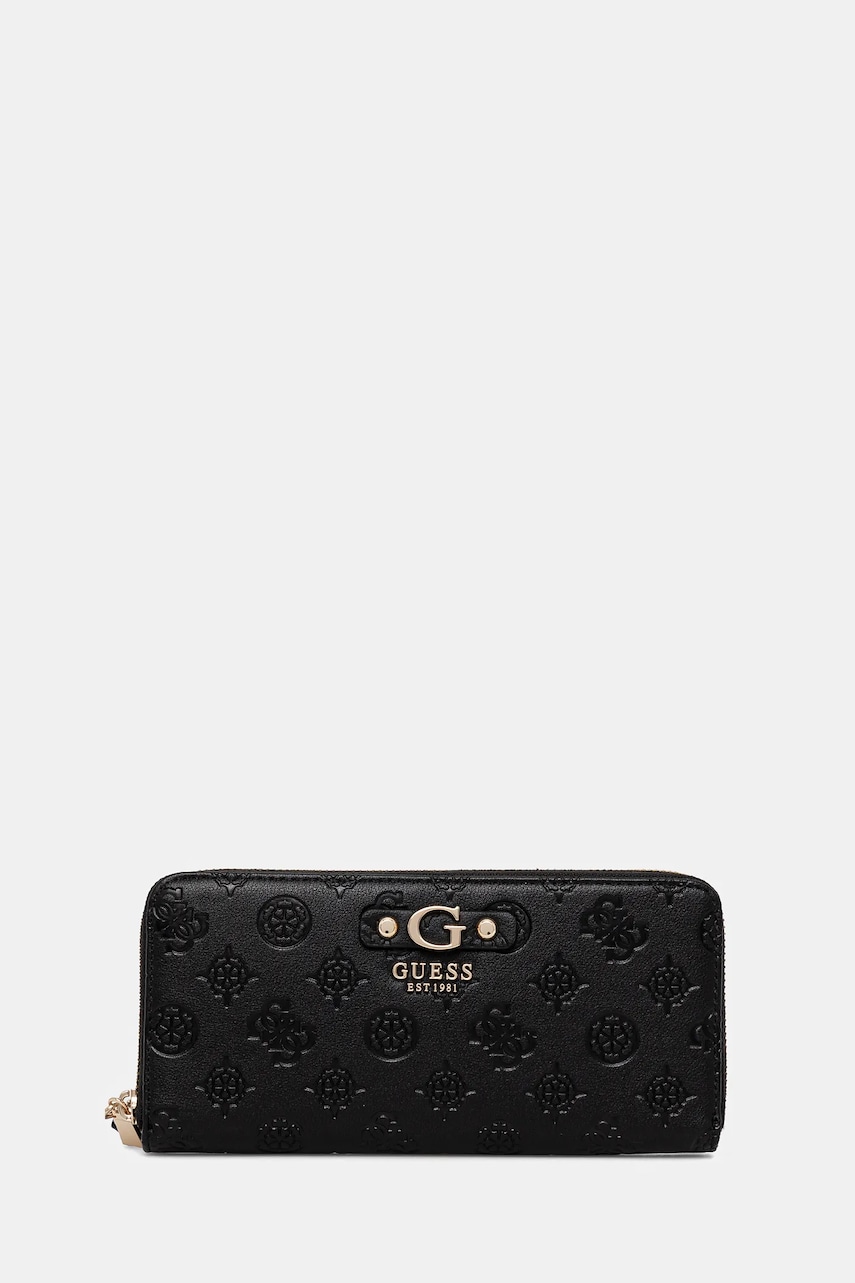 Levně Peněženka Guess GERTY černá barva, SWPD95 29146